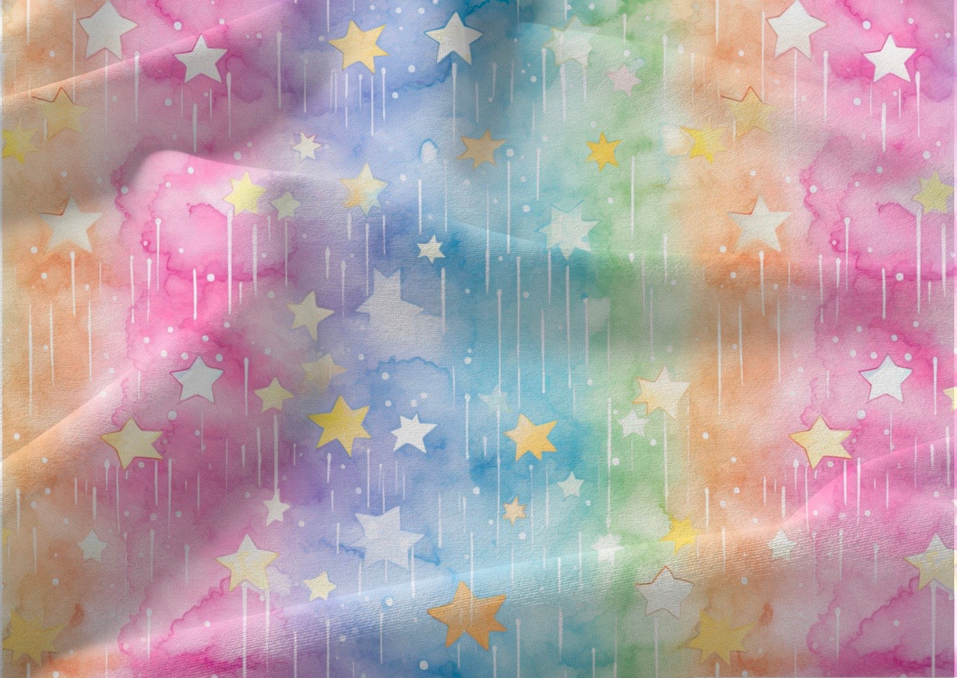 Aquarell Stern Regenbogen Dauervorbestellung